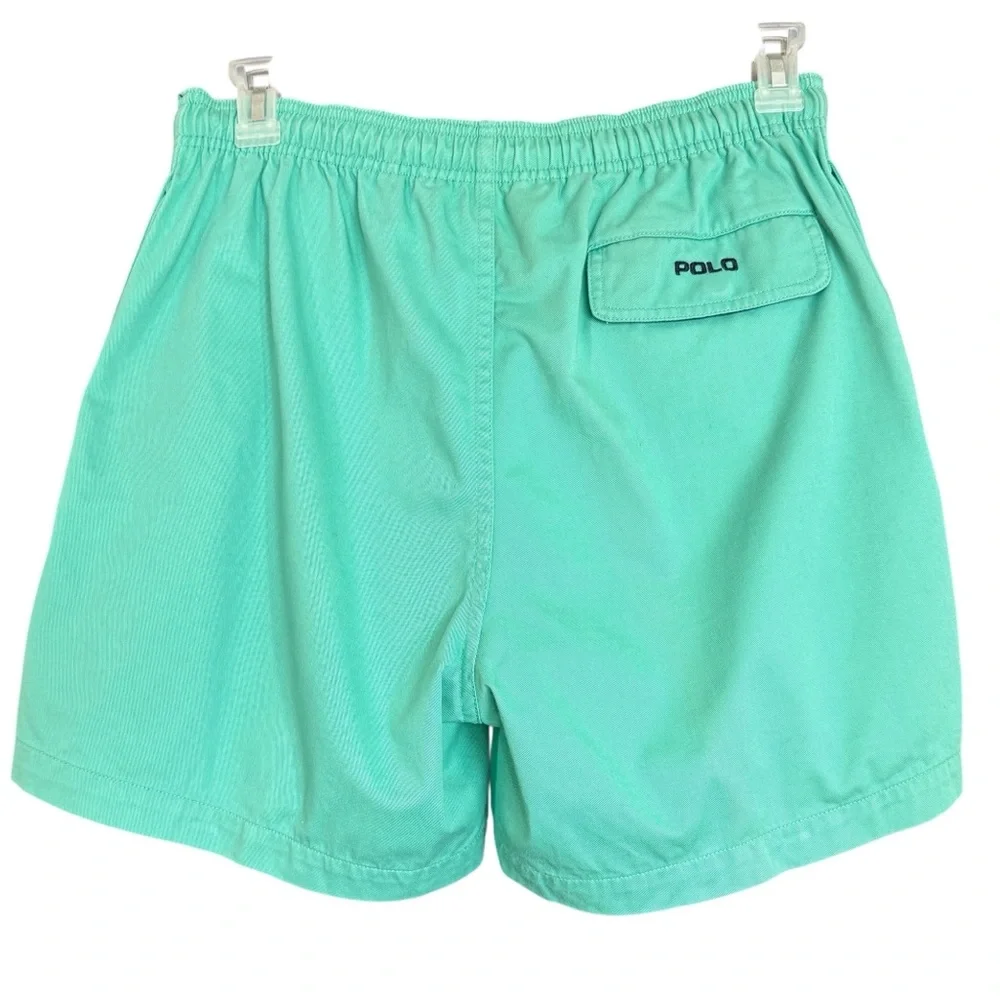 Polo Ralph Lauren Traveler Swim Shorts Teal Green 5.5